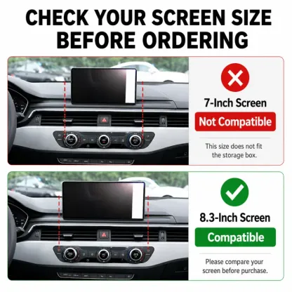 Asign Behind-Screen Dashboard Storage Box for Audi A4 A5 Q5