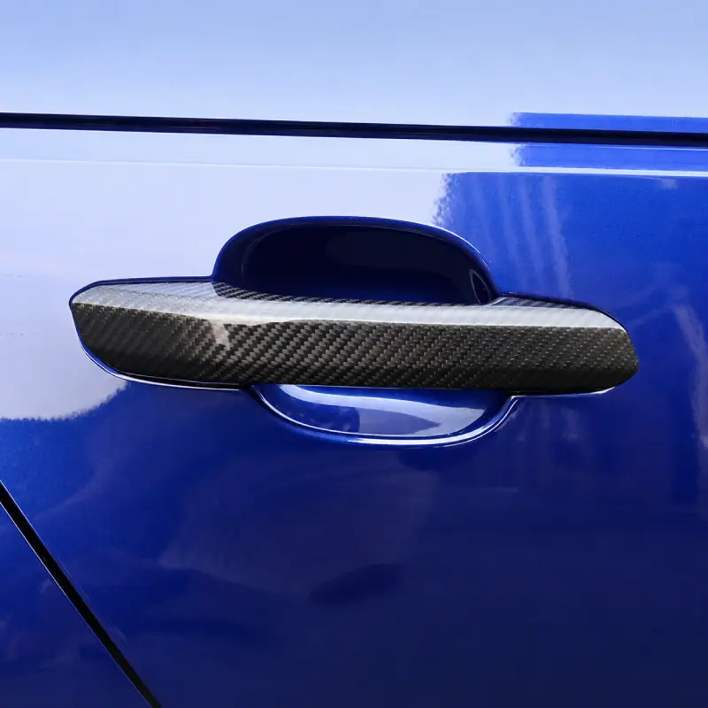 Asign Dry Carbon Fiber Exterior Door Handle Covers for Audi A4 S4 A5 S5 RS4 RS5 Q5