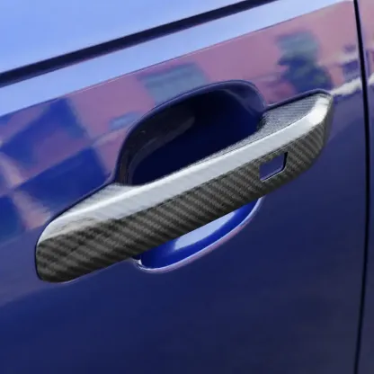 Asign Dry Carbon Fiber Exterior Door Handle Covers for Audi A4 S4 A5 S5 RS4 RS5 Q5