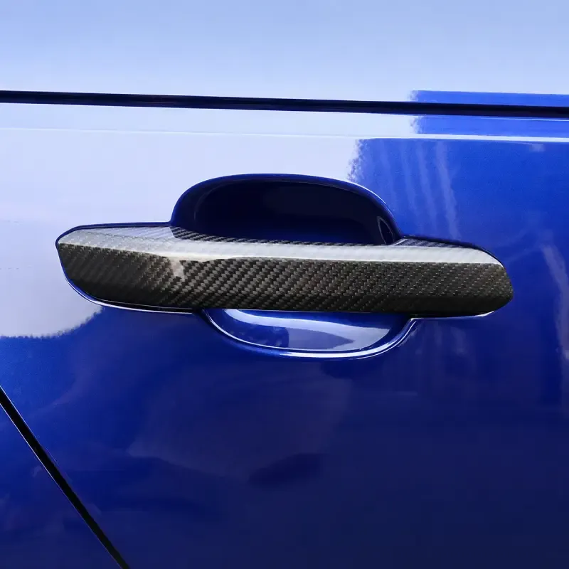 Asign Dry Carbon Fiber Exterior Door Handle Covers for Audi A4 S4 A5 S5 RS4 RS5 Q5