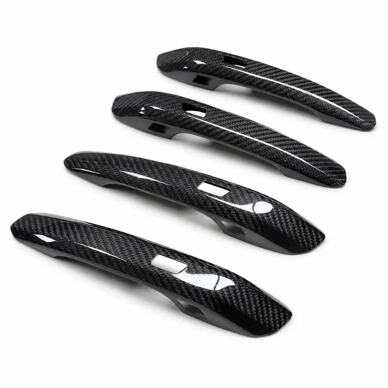 Asign Dry Carbon Fiber Exterior Door Handle Covers for Audi A4 S4 A5 S5 RS4 RS5 Q5