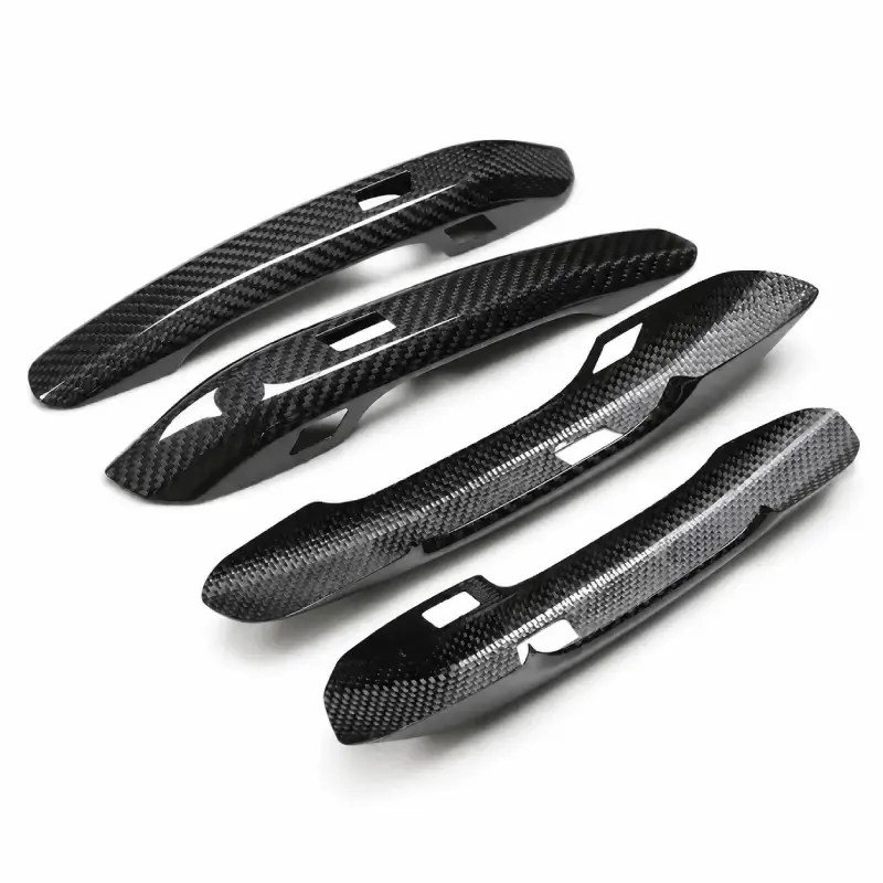 Asign Dry Carbon Fiber Exterior Door Handle Covers for Audi A4 S4 A5 S5 RS4 RS5 Q5