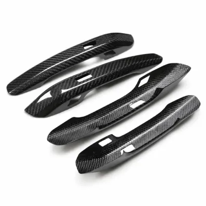 Asign Dry Carbon Fiber Exterior Door Handle Covers for Audi A4 S4 A5 S5 RS4 RS5 Q5