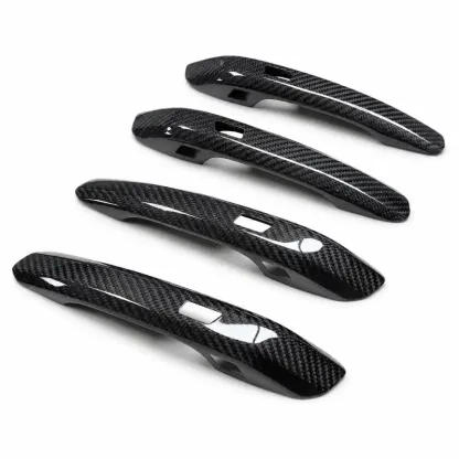 Asign Dry Carbon Fiber Exterior Door Handle Covers for Audi A4 S4 A5 S5 RS4 RS5 Q5