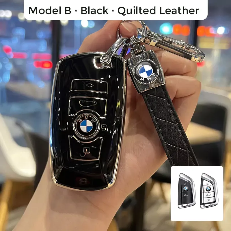 Asign BMW Key Fob Cover TPU Material Black/White