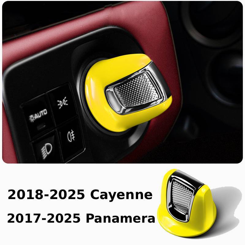 Asign Porsche Cayenne & Panamera Push Start Button Replacement Trim (2017–2025)