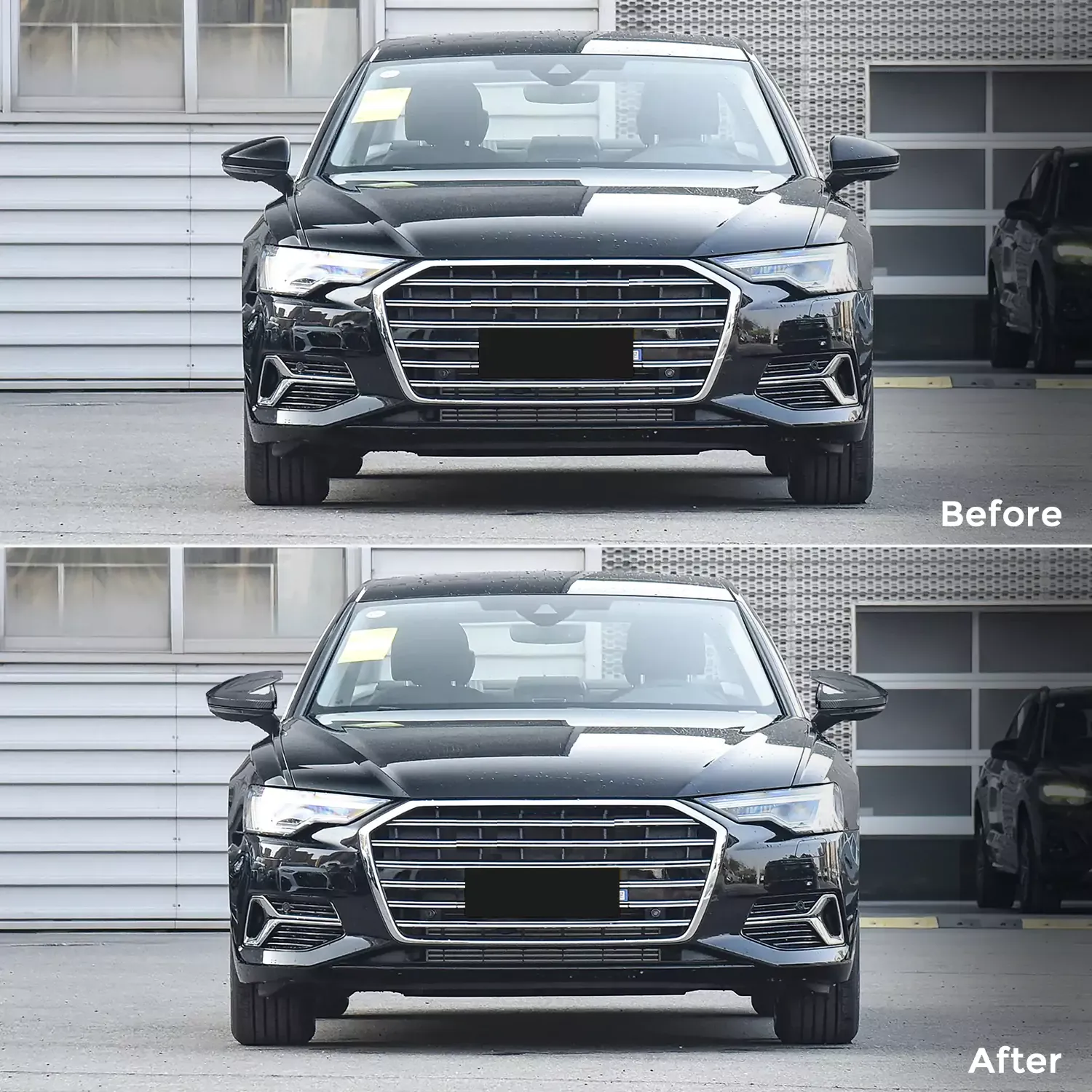 Asign Real Carbon Fiber Side Mirror Covers For Universal C7.5-C8 2016-2023 Audi A6/S6/RS6/A7/S7/RS7 