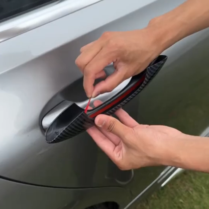 Asign Dry Carbon Fiber Door Handle Cover for Audi A6 / S6 / RS6 / Q8 / RSQ8