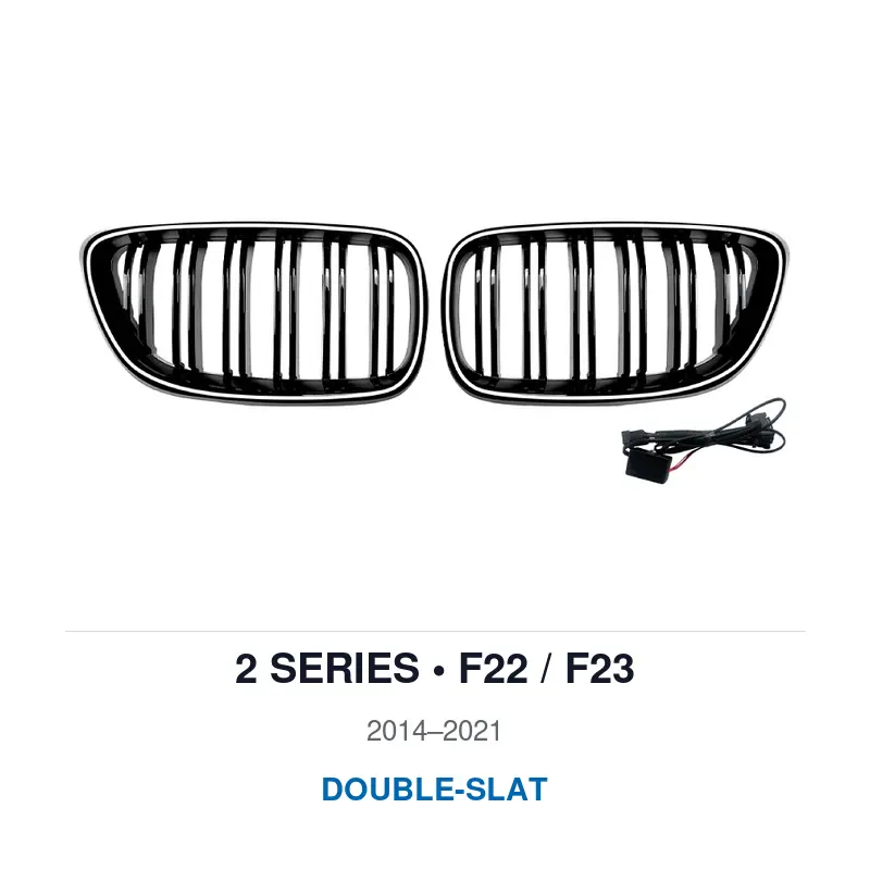 Asign Illuminated LED Kidney Grille for BMW 2, 3, 4 & 5 Series | Pre-LCI & LCI
