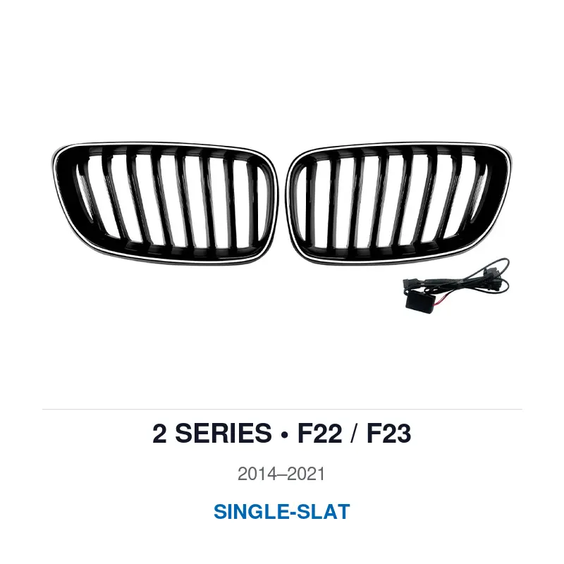 Asign Illuminated LED Kidney Grille for BMW 2, 3, 4 & 5 Series | Pre-LCI & LCI