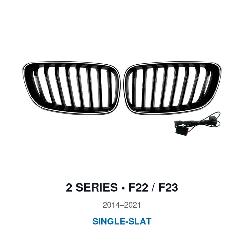 Asign Illuminated LED Kidney Grille for BMW 2, 3, 4 & 5 Series | Pre-LCI & LCI