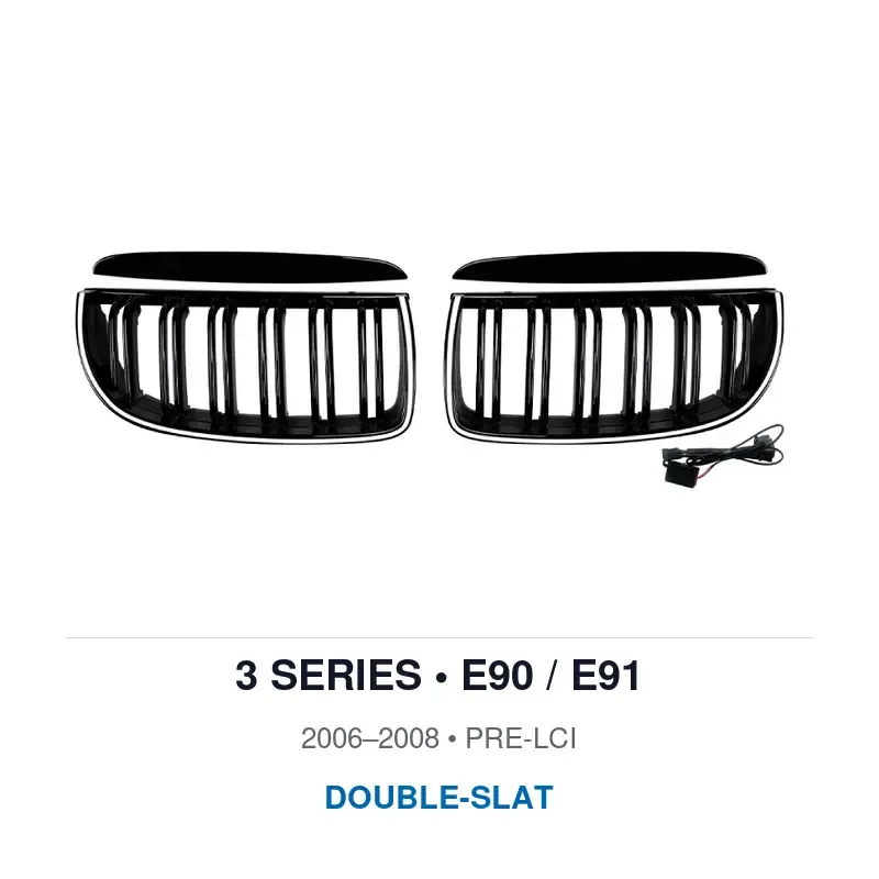 Asign Illuminated LED Kidney Grille for BMW 2, 3, 4 & 5 Series | Pre-LCI & LCI