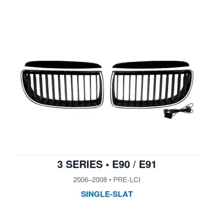Asign Illuminated LED Kidney Grille for BMW 2, 3, 4 & 5 Series | Pre-LCI & LCI