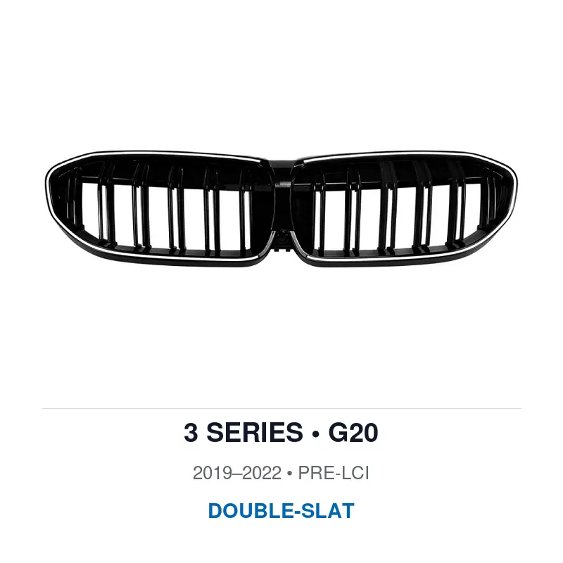 Asign Illuminated LED Kidney Grille for BMW 2, 3, 4 & 5 Series | Pre-LCI & LCI