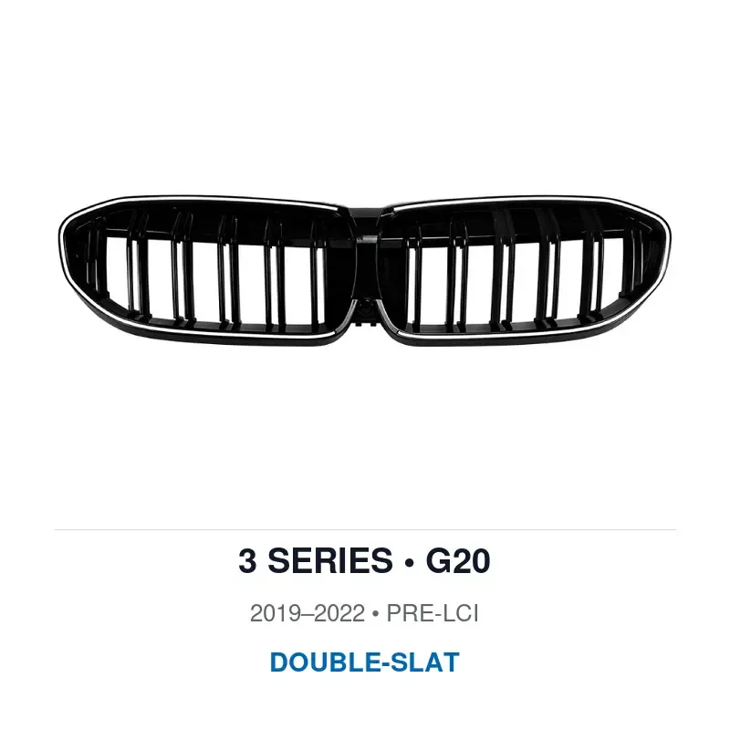 Asign Illuminated LED Kidney Grille for BMW 2, 3, 4 & 5 Series | Pre-LCI & LCI
