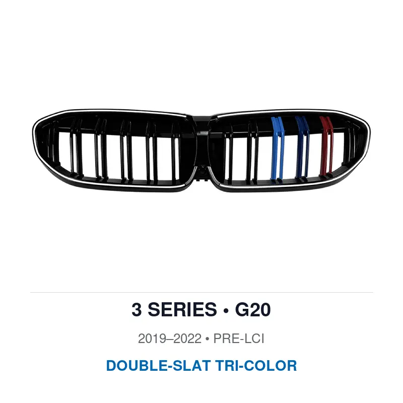 Asign Illuminated LED Kidney Grille for BMW 2, 3, 4 & 5 Series | Pre-LCI & LCI
