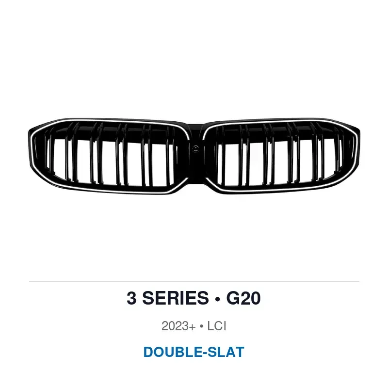 Asign Illuminated LED Kidney Grille for BMW 2, 3, 4 & 5 Series | Pre-LCI & LCI