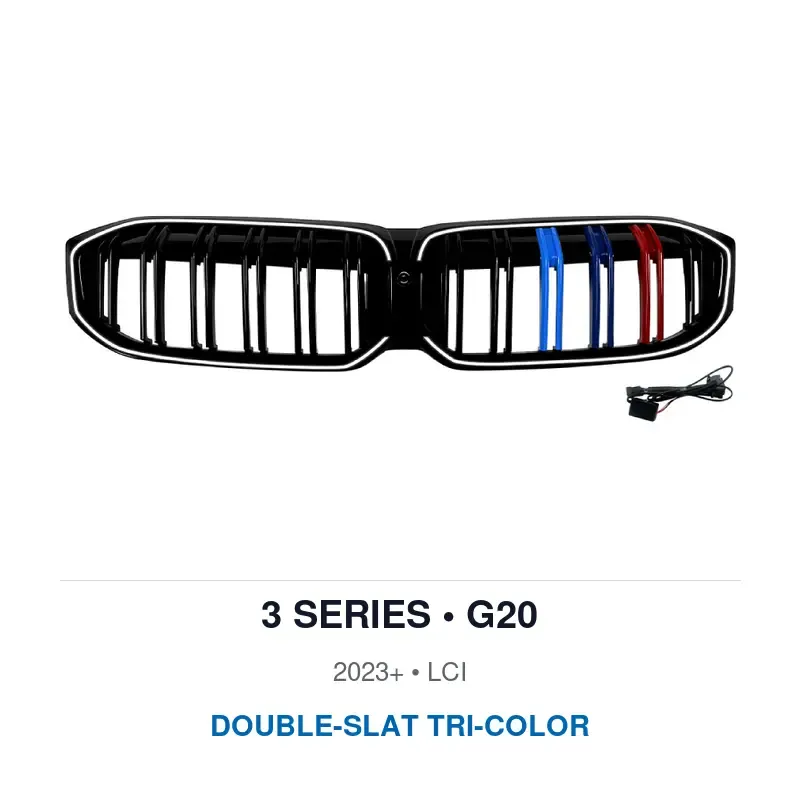 Asign Illuminated LED Kidney Grille for BMW 2, 3, 4 & 5 Series | Pre-LCI & LCI
