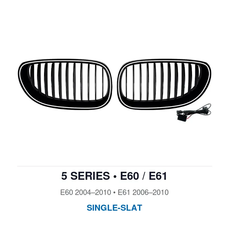 Asign Illuminated LED Kidney Grille for BMW 2, 3, 4 & 5 Series | Pre-LCI & LCI