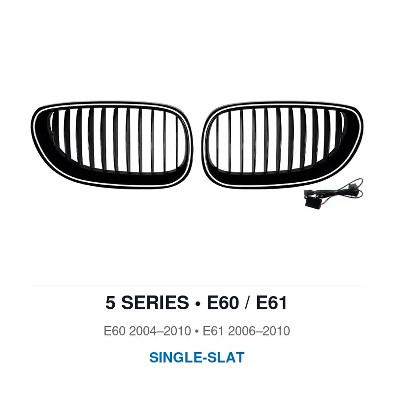 Asign Illuminated LED Kidney Grille for BMW 2, 3, 4 & 5 Series | Pre-LCI & LCI