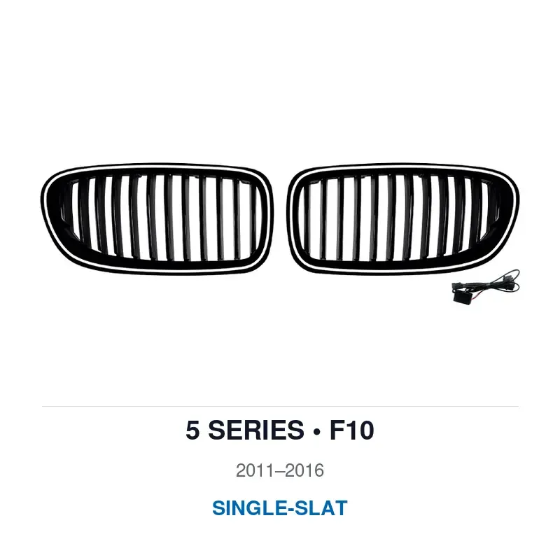 Asign Illuminated LED Kidney Grille for BMW 2, 3, 4 & 5 Series | Pre-LCI & LCI