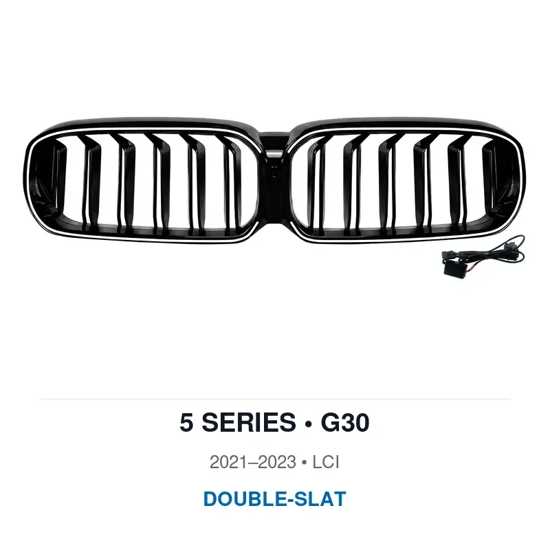 Asign Illuminated LED Kidney Grille for BMW 2, 3, 4 & 5 Series | Pre-LCI & LCI