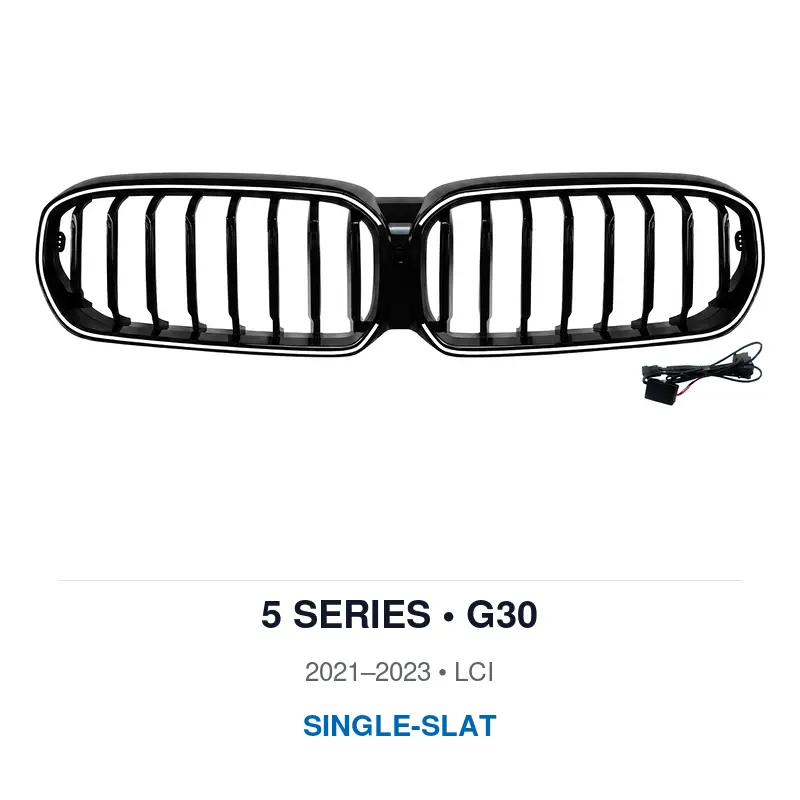 Asign Illuminated LED Kidney Grille for BMW 2, 3, 4 & 5 Series | Pre-LCI & LCI