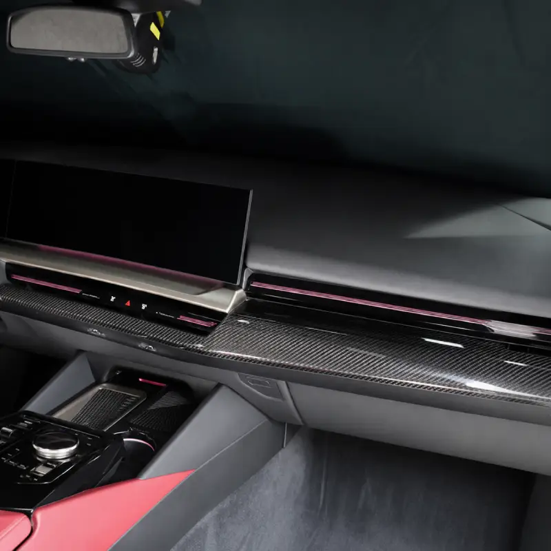 Asign Real Carbon Fiber Interior Trim Overlay Kit for BMW 5 Series G60 2024–2026