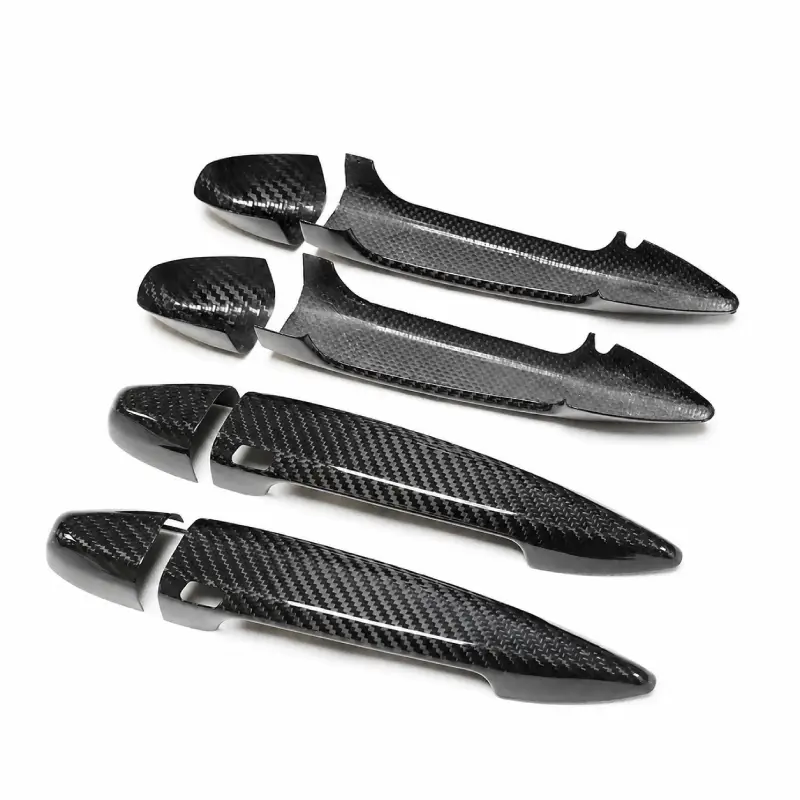 Asign Real Dry Carbon Fiber Door Handle Covers for BMW X1 X2 X5 X6 X5 M & X6 M