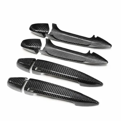 Asign Real Dry Carbon Fiber Door Handle Covers for BMW X1 X2 X5 X6 X5 M & X6 M