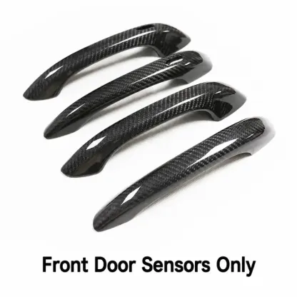 Asign Real Dry Carbon Fiber Door Handle Covers for BMW X1 X2 X5 X6 X5 M & X6 M