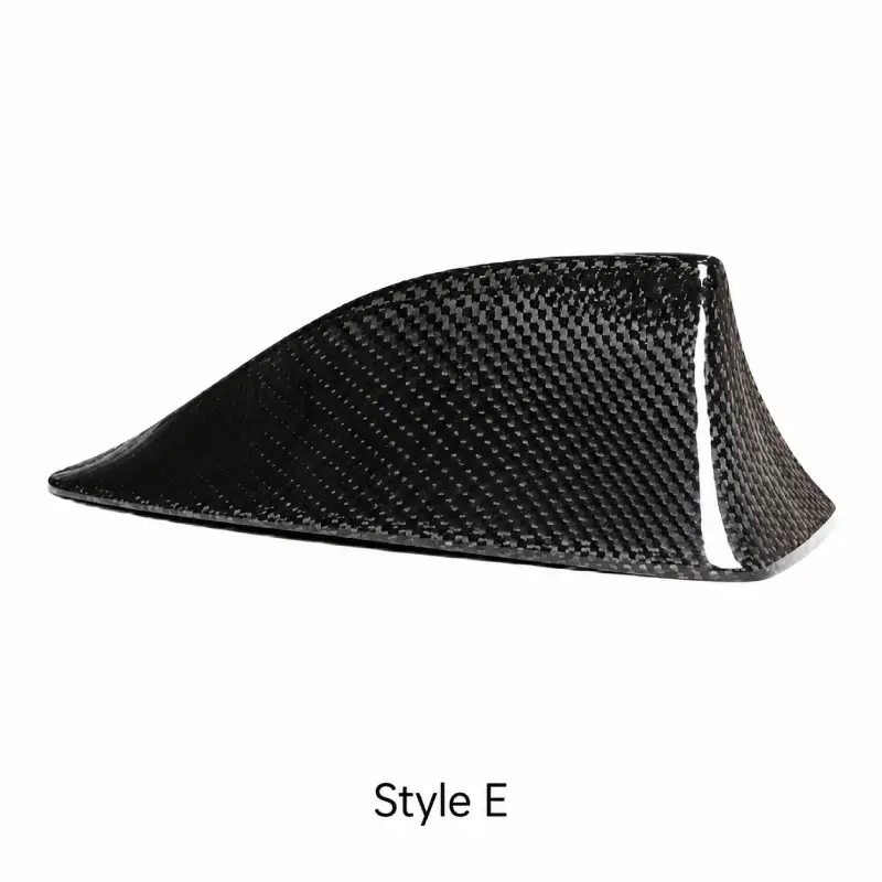 Style E real carbon fiber shark fin antenna cover for BMW 5 Series F10 and M5 F10
