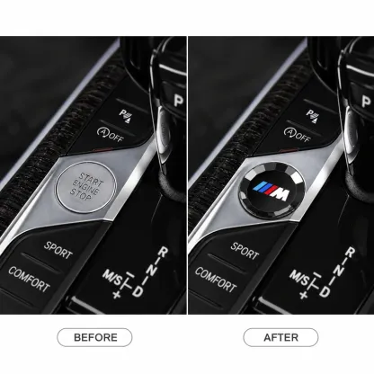 Asign Crystal Glass Replacement Start/Stop Button Cap for BMW