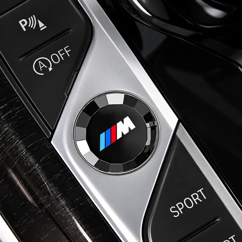 Asign Crystal Glass Replacement Start/Stop Button Cap for BMW