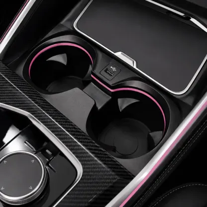 Asign Cup Holder Ambient Light Upgrade for BMW 3 Series, 4 Series, i4, 5 Series, X3 and X4
