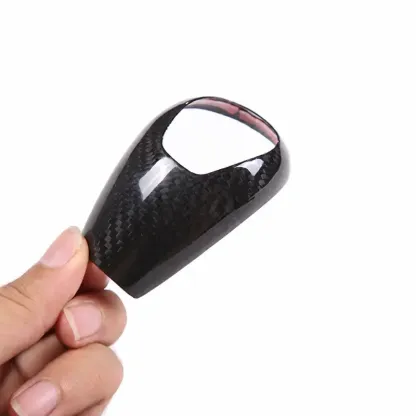 Asign Real Carbon Fiber Gear Shift Knob Cover for BMW