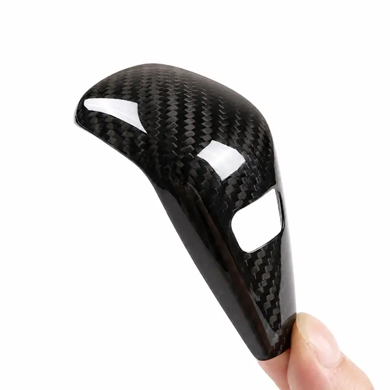 Asign Real Carbon Fiber Gear Shift Knob Cover for BMW