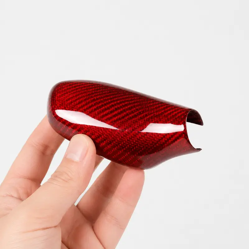 Asign Real Carbon Fiber Gear Shift Knob Cover for BMW