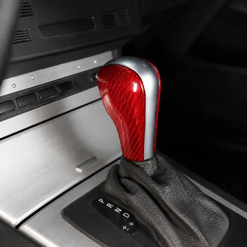 Asign Real Carbon Fiber Gear Shift Knob Cover for BMW