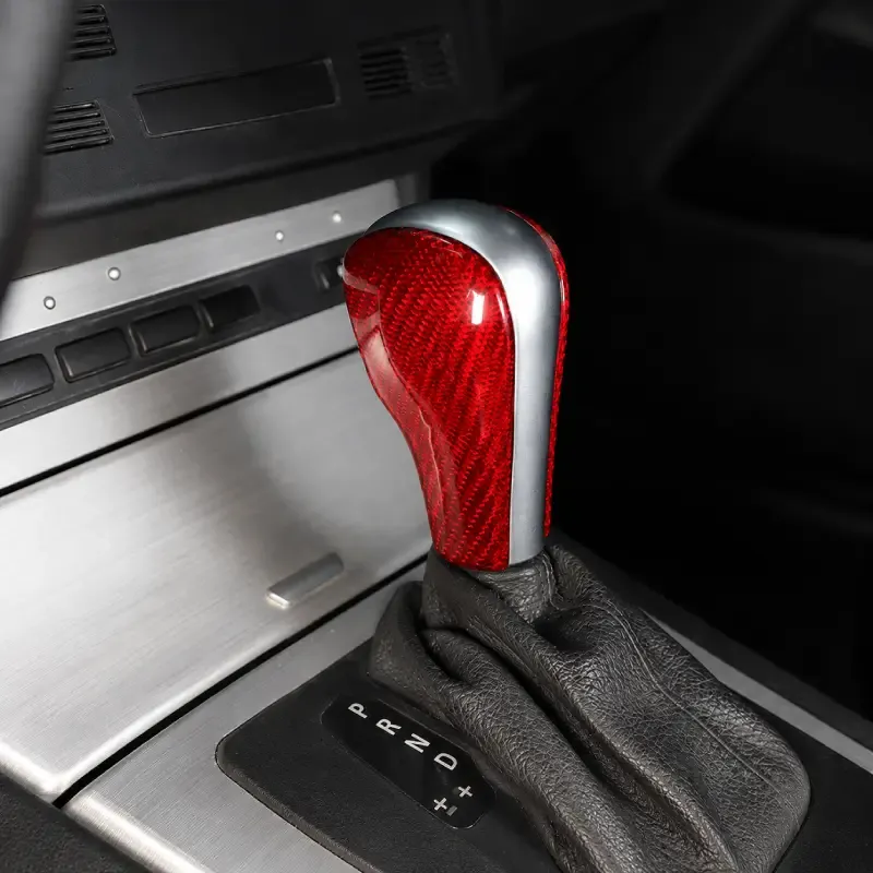 Asign Real Carbon Fiber Gear Shift Knob Cover for BMW