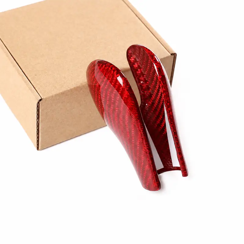 Asign Real Carbon Fiber Gear Shift Knob Cover for BMW