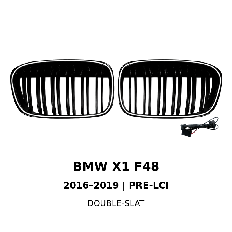 Asign Illuminated LED Kidney Grille for BMW X1, X3, X4, X5 & X6 | Pre-LCI & LCI