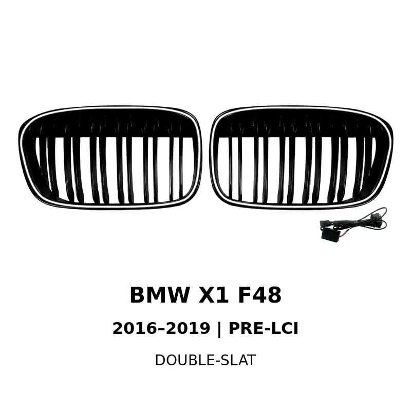 Asign Illuminated LED Kidney Grille for BMW X1, X3, X4, X5 & X6 | Pre-LCI & LCI