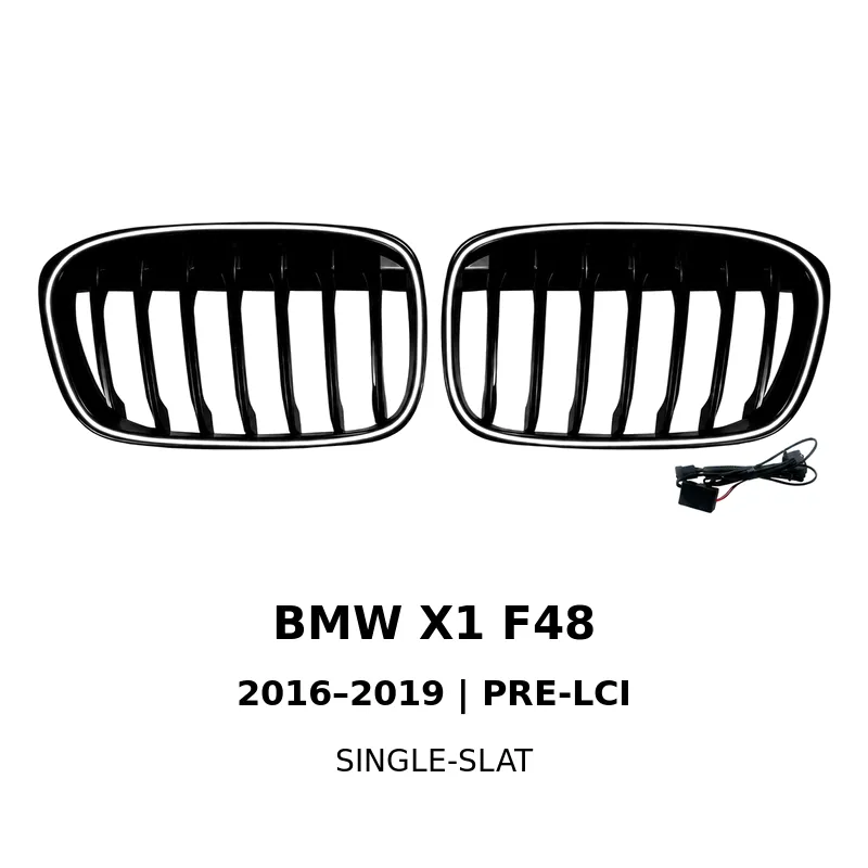 Asign Illuminated LED Kidney Grille for BMW X1, X3, X4, X5 & X6 | Pre-LCI & LCI