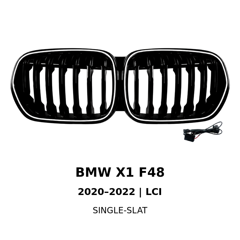 Asign Illuminated LED Kidney Grille for BMW X1, X3, X4, X5 & X6 | Pre-LCI & LCI