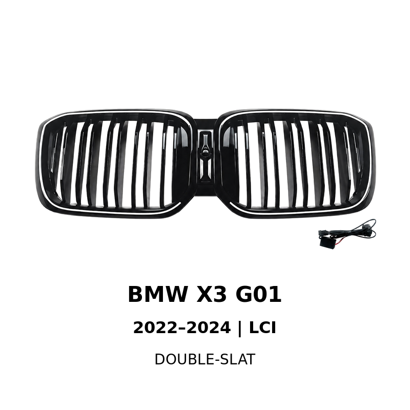 Asign Illuminated LED Kidney Grille for BMW X1, X3, X4, X5 & X6 | Pre-LCI & LCI