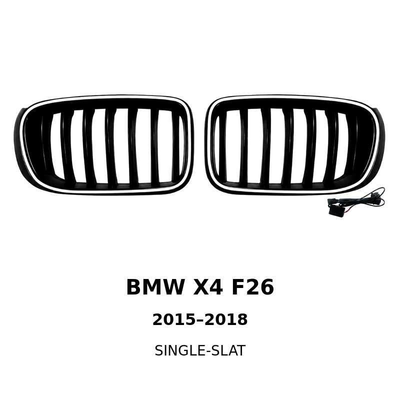 Asign Illuminated LED Kidney Grille for BMW X1, X3, X4, X5 & X6 | Pre-LCI & LCI