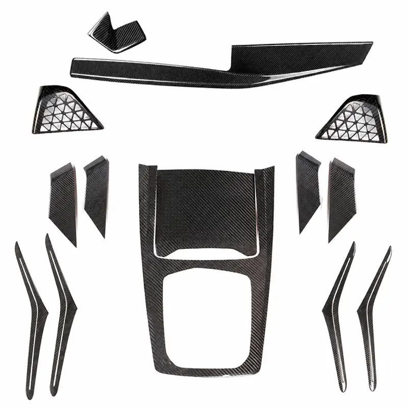 Asign Real Carbon Fiber Interior Trim Overlay Set for BMW X5 G05 & X7 G07