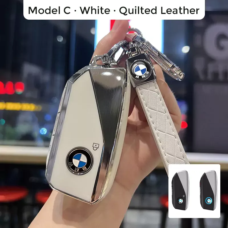 Asign BMW Key Fob Cover TPU Material Black/White