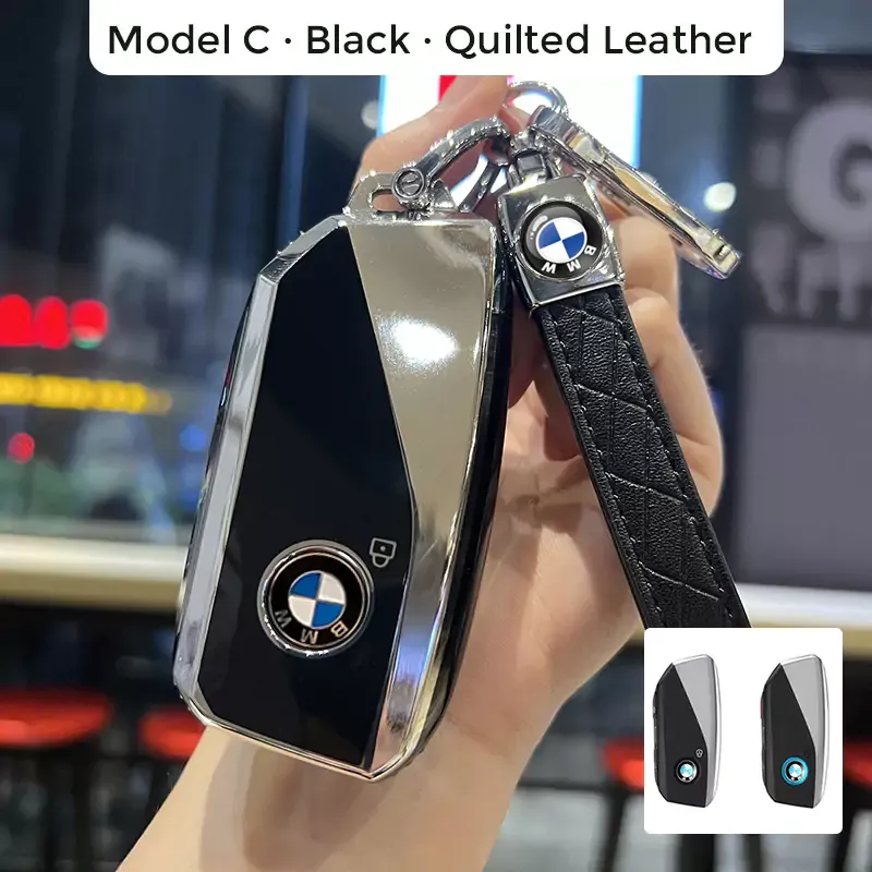 Asign BMW Key Fob Cover TPU Material Black/White